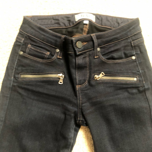 PAIGE indio zip skinny size 26 - Picture 2 of 6